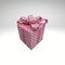 Pink Sequin Gift Box Decor with Velvet Bow | Christmas & Party Display-86355PK
